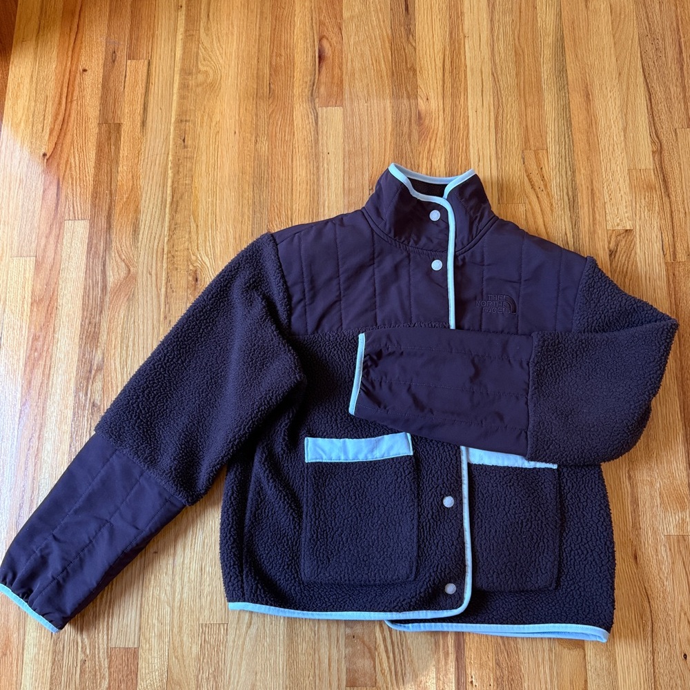 The North Face Brown Teddy Jacket